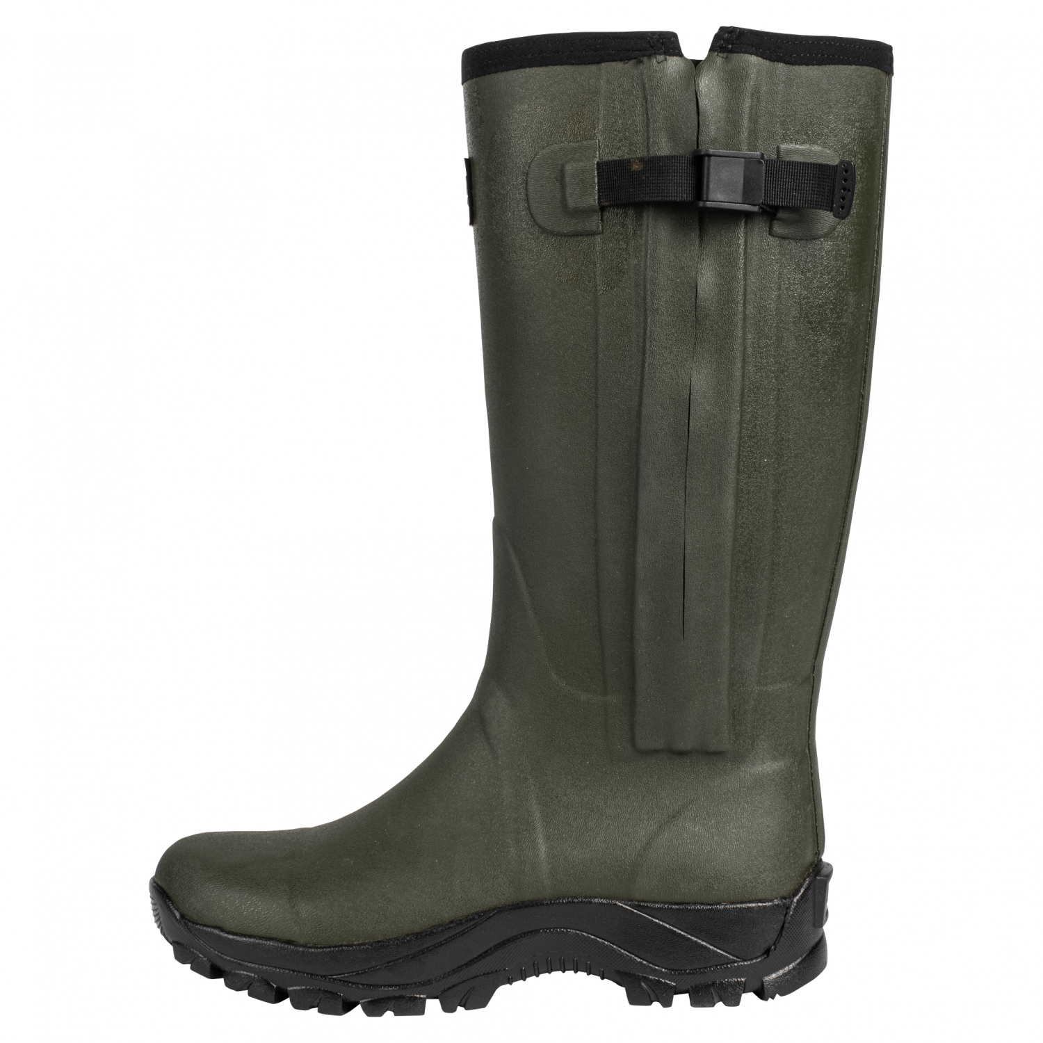 Almwalker Jannik Neoprene Boots Men, With Zip (Olive)