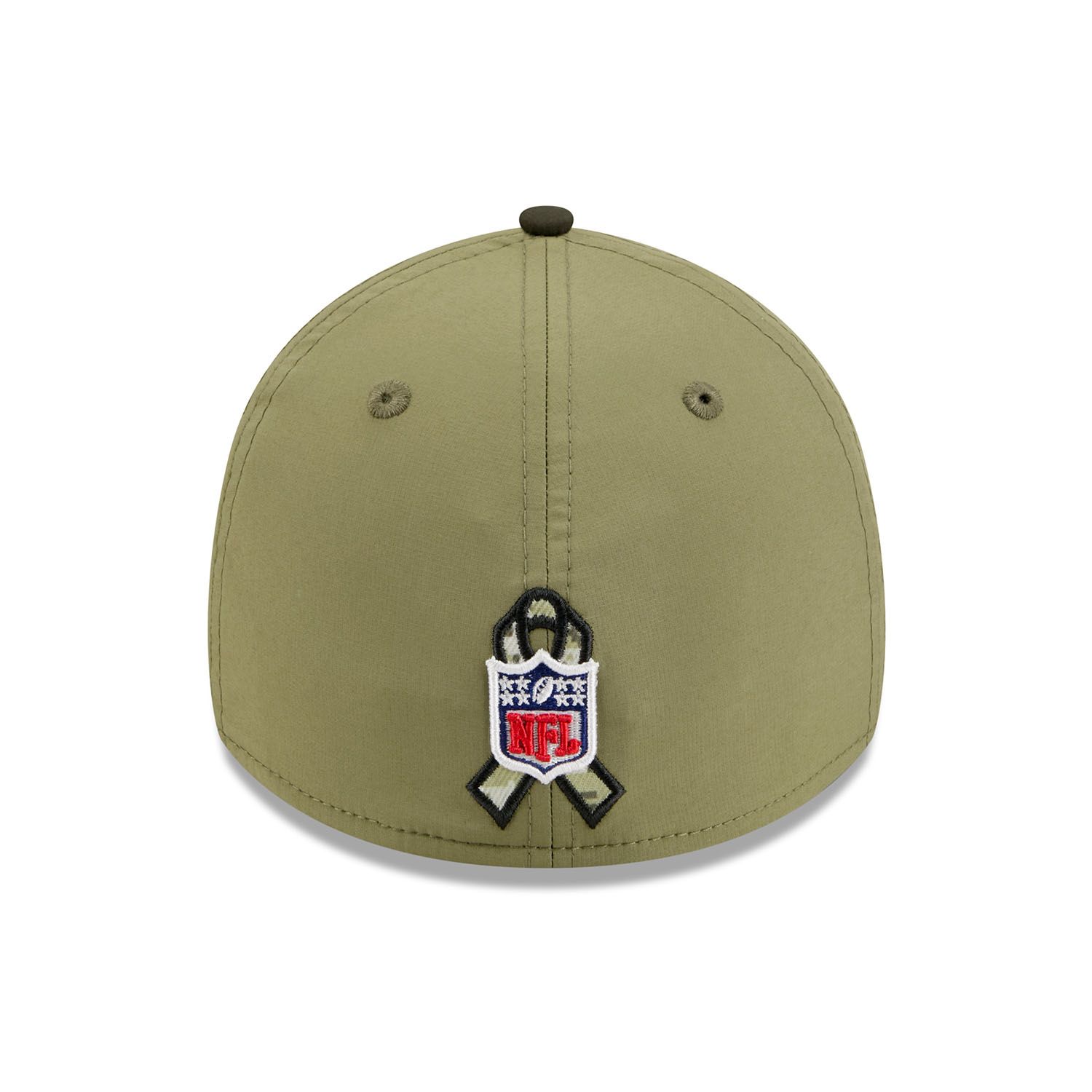 New York Giants 2025 NFL Salute to Service 39THIRTY Flex Cap Olive