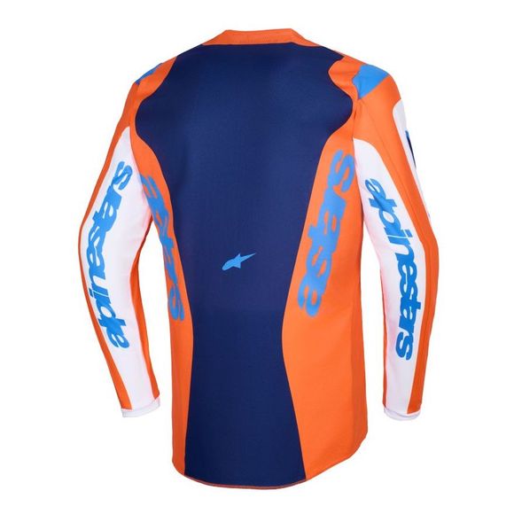 Maillot cross Alpinestars FLUID - GRID 2025 - Orange / BleuRef : AP4035