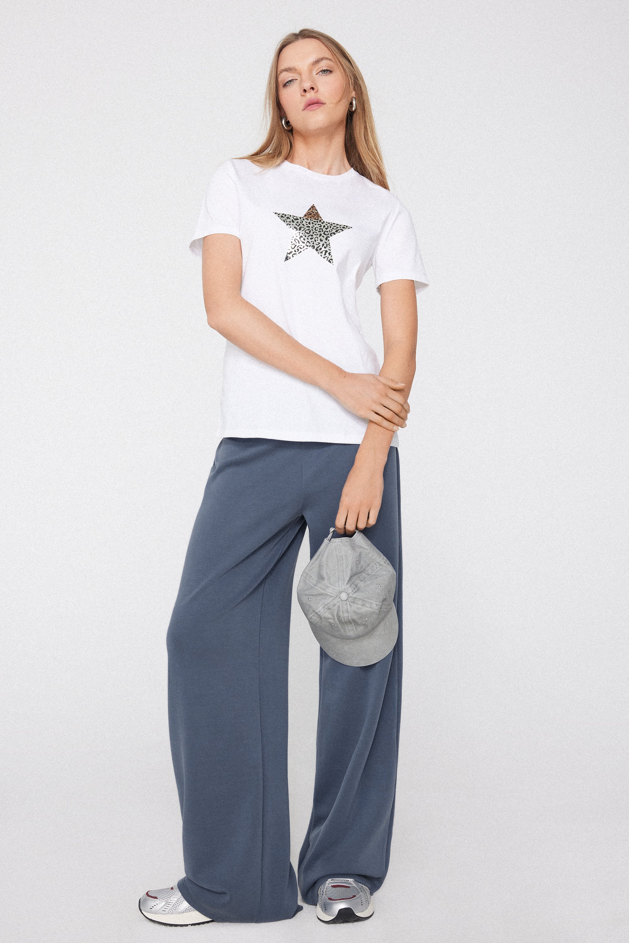 100% Cotton T-Shirt with Print