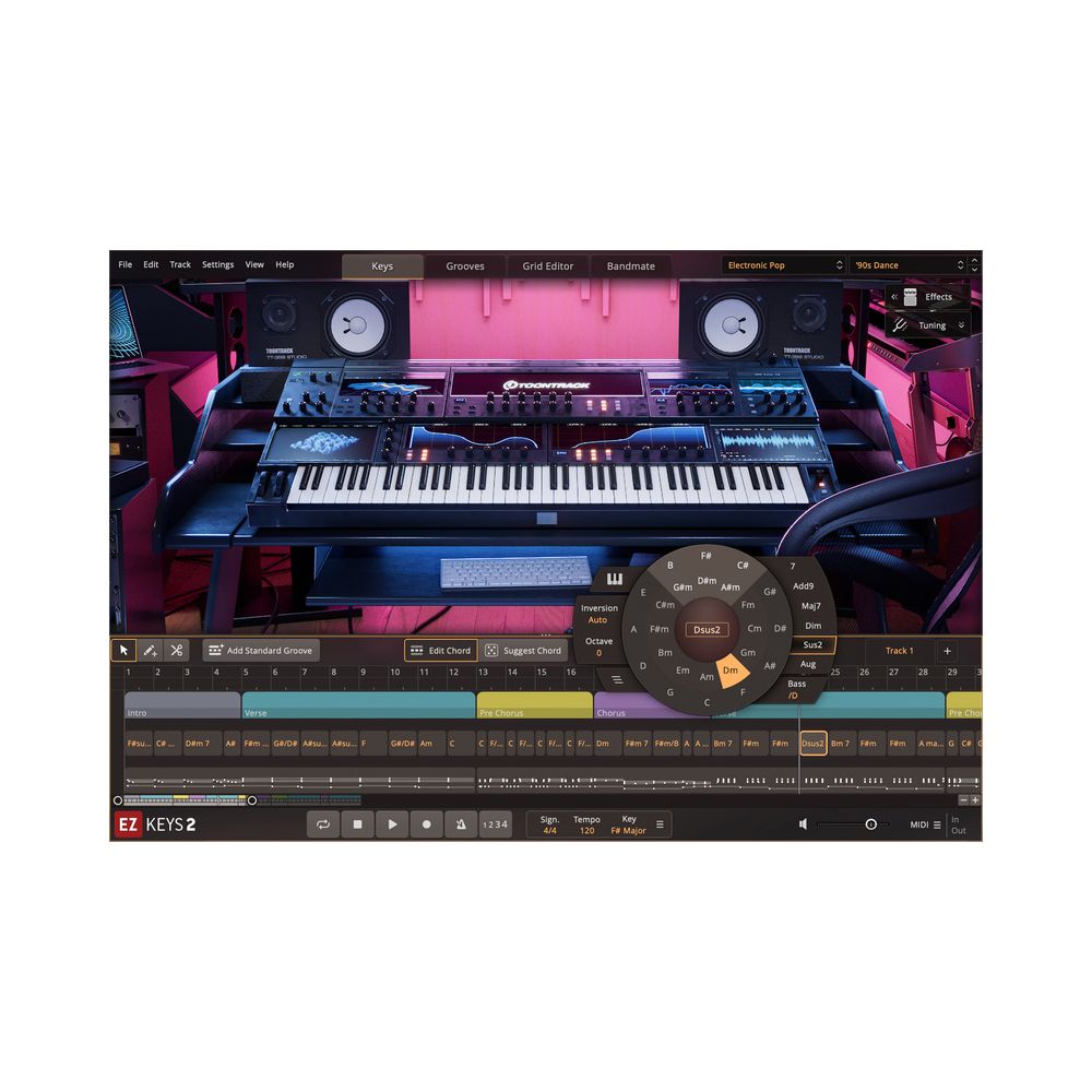 Toontrack EKX Electronic Pop – Thomann Ireland