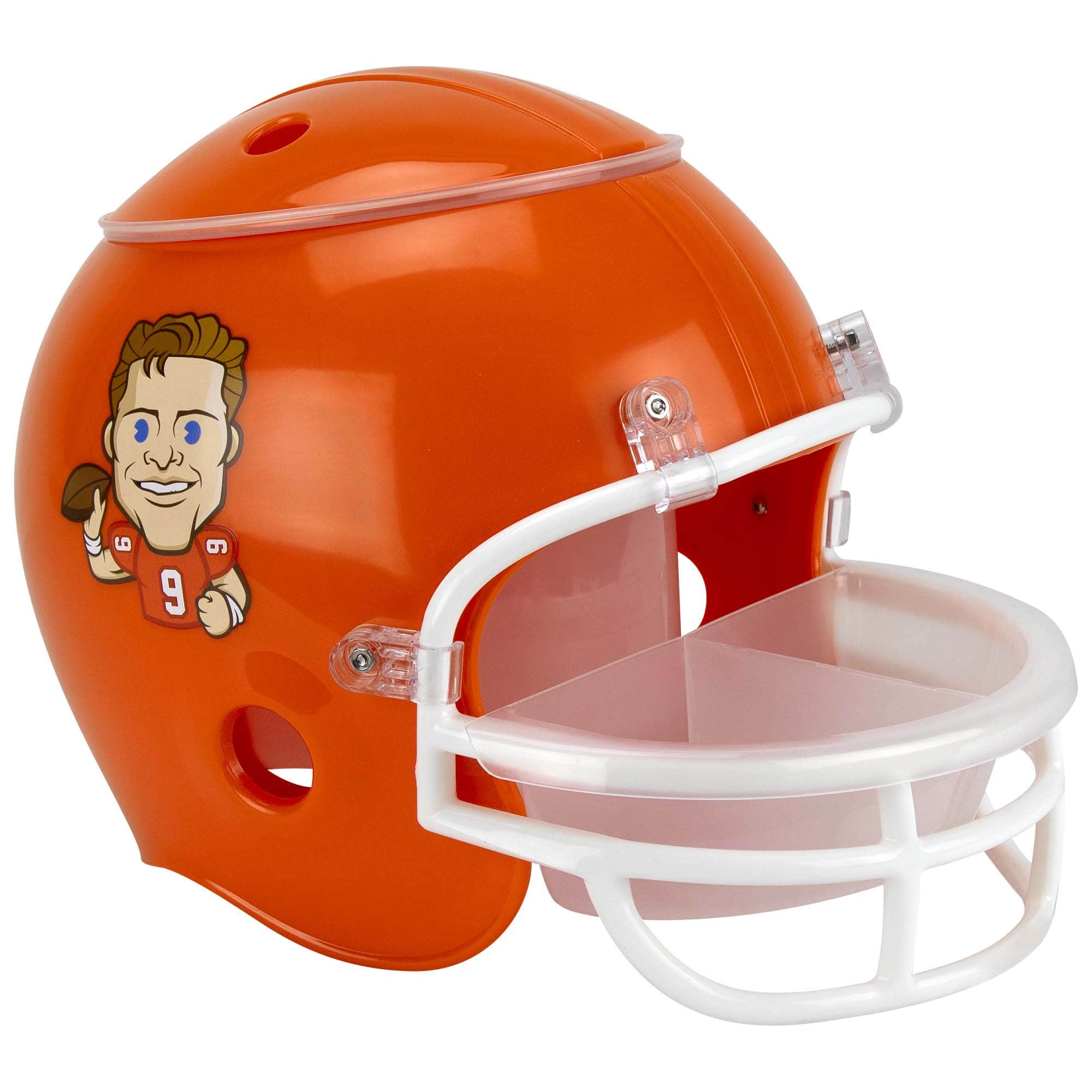 Joe Burrow #9 Cincinnati Bengals NFLPA Snack Helmet (incl. Team Sticker-Set)