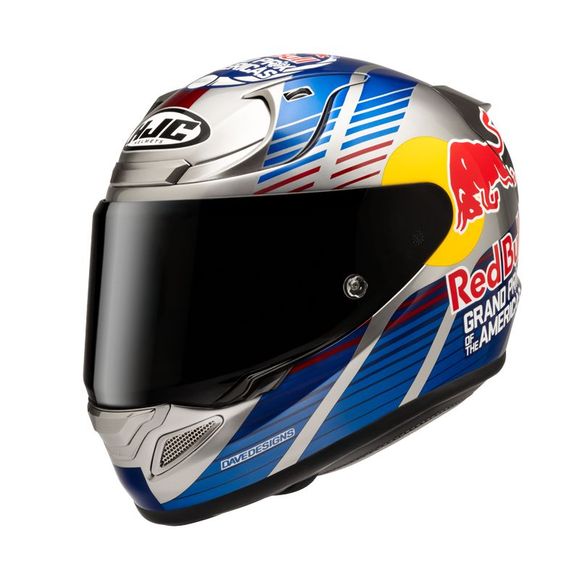 HJC RPHA 12 full face helmet - RED BULL AUSTIN GP II - Blue / RedRef: HJ1356