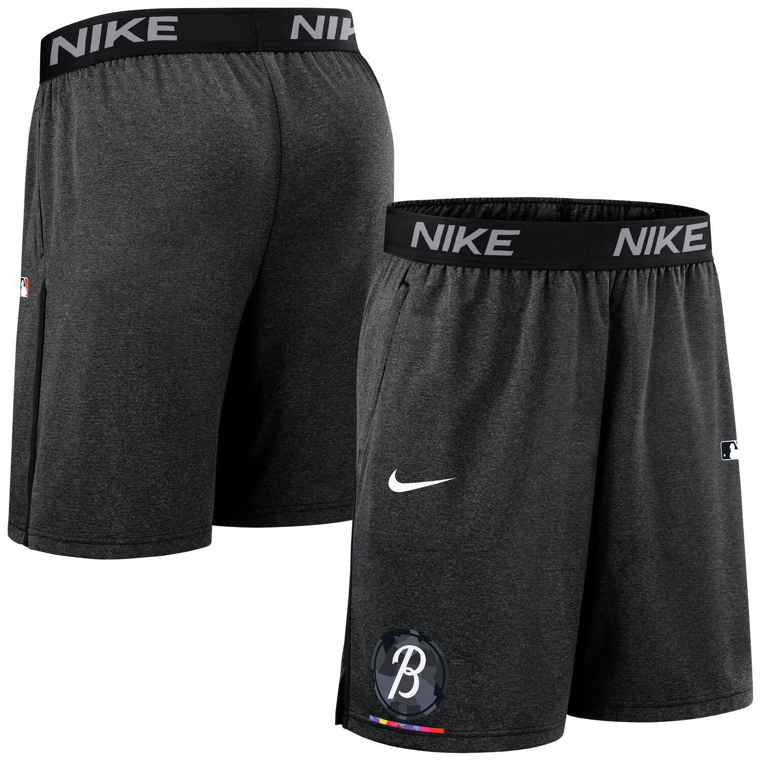 Baltimore Orioles 2025 City Connect MLB Authentic Nike Shorts Black