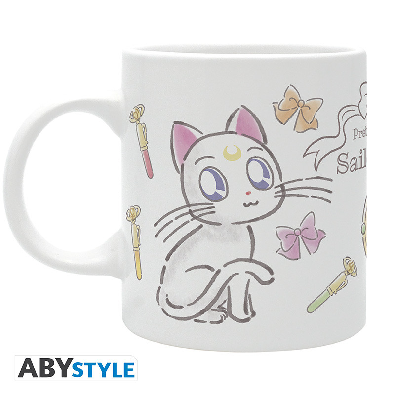SAILOR MOON Mug Luna & Artemis Chibi