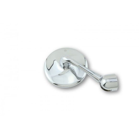 Highsider CLASSIC HANDLEBAR END CHROME MIRROR (each) Universal - GreyRef: HGI0039 / 301-009