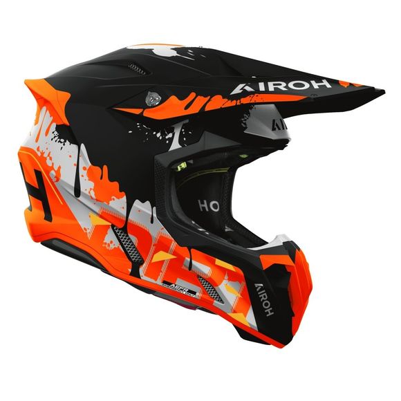 Cross Airoh Twist 3 - Dirt 2026 - Black / OrangeRef: AR1537