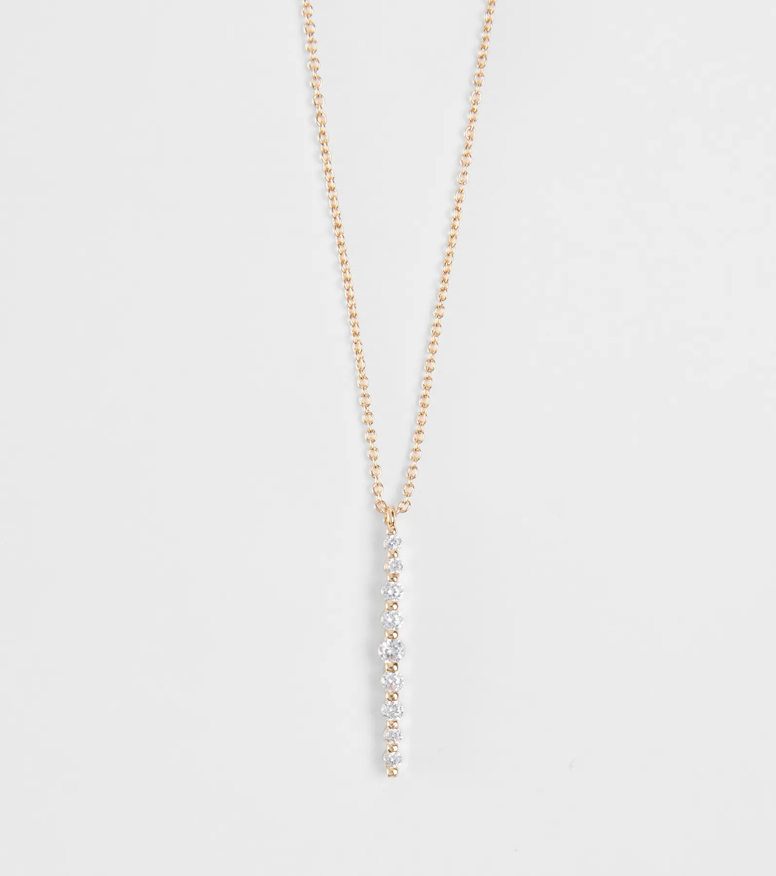 Hidden Shine Rhinestone Pendant Necklace