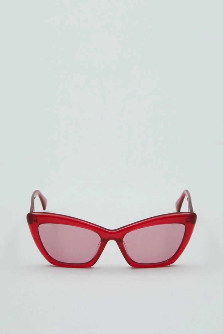 Resin sunglasses - RED