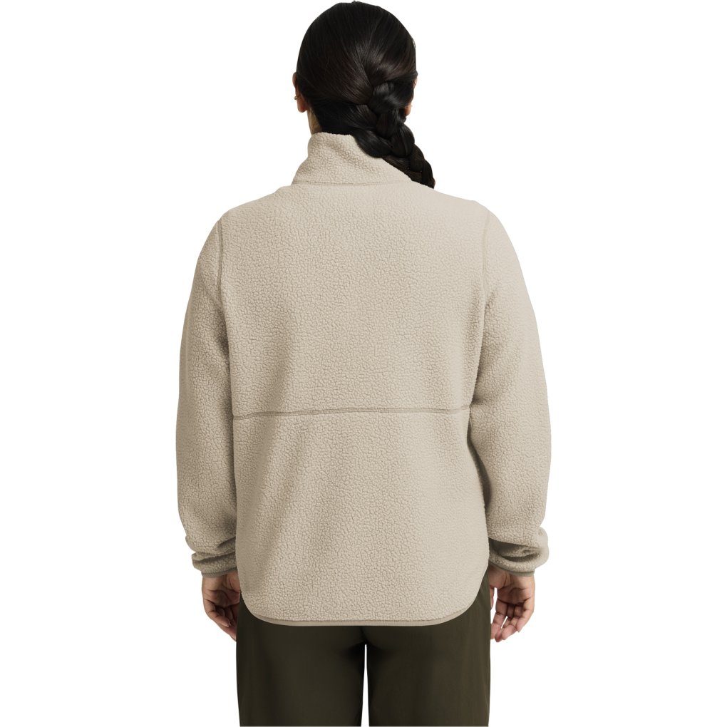 Jack Wolfskin Lite Curl Full Zip Jacket Women - oyster