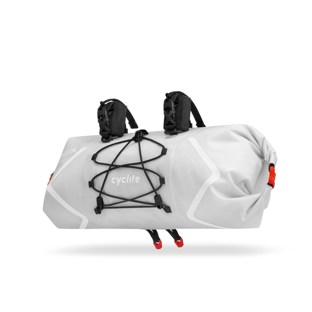 Cyclite Handle Bar Roll Bag / 02 - 12,6L - Light Grey