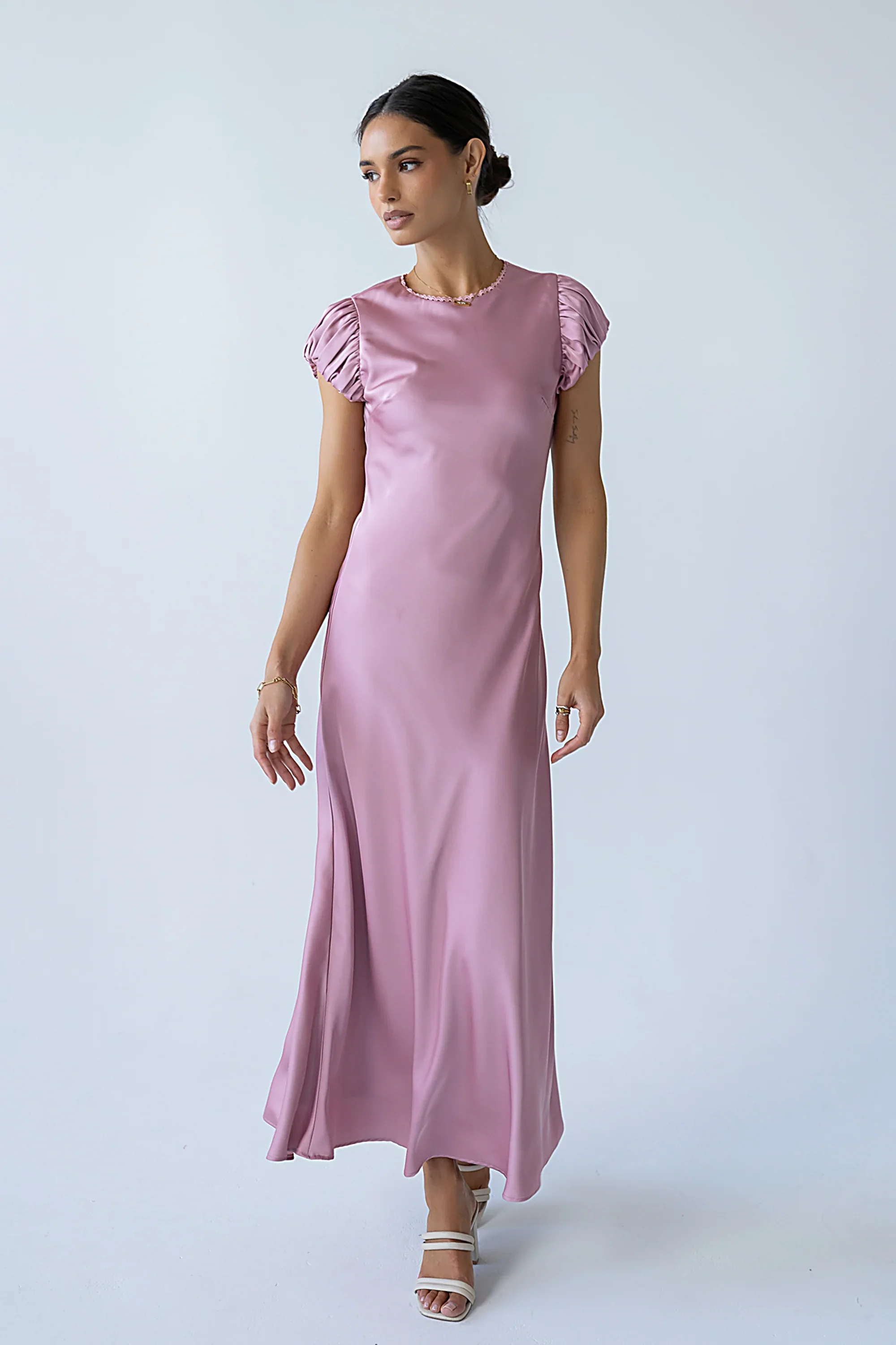 Ellianna Maxi Dress in Mauve