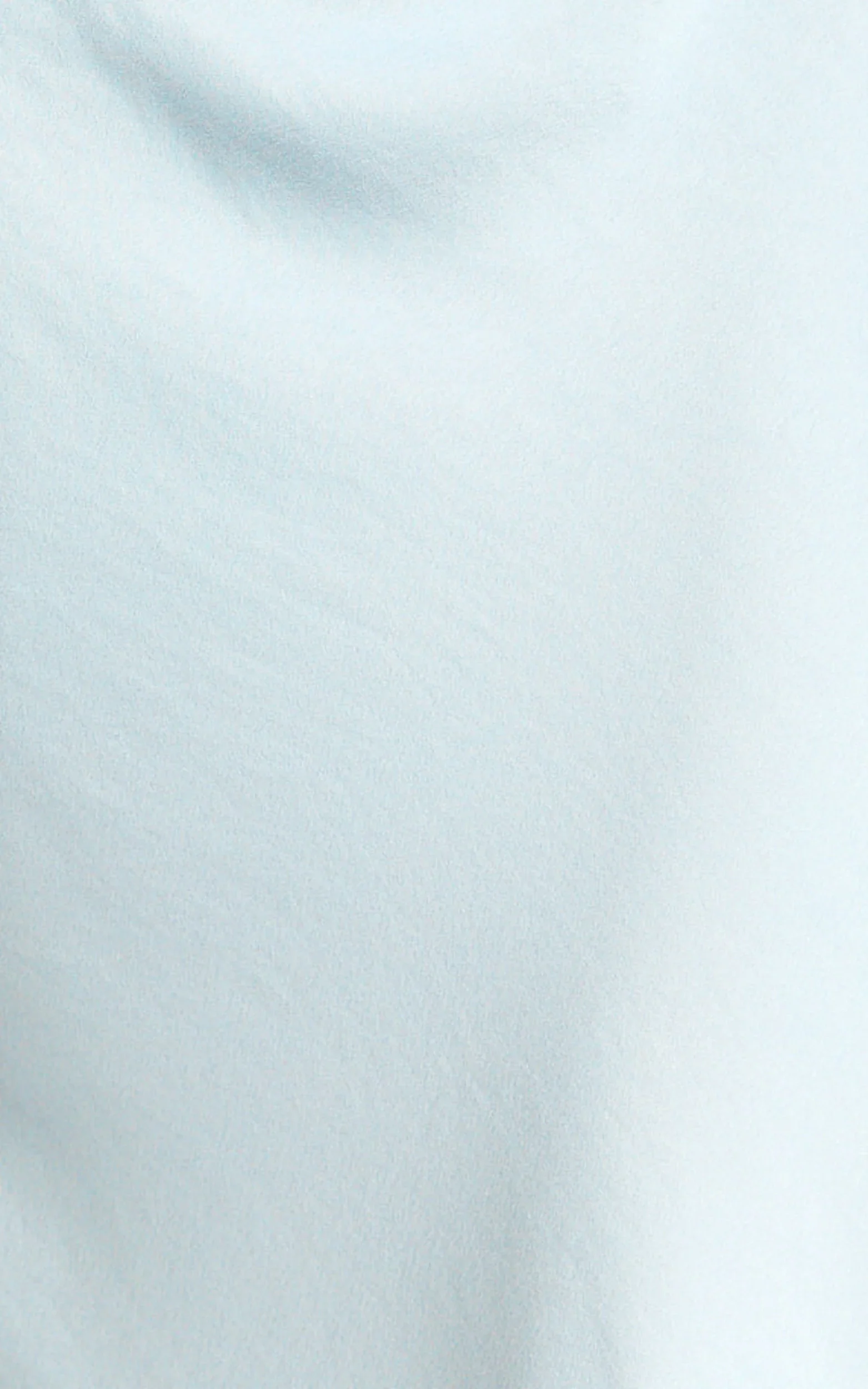 Lira Midi Dress - One Shoulder Satin Dress in Pale Blue