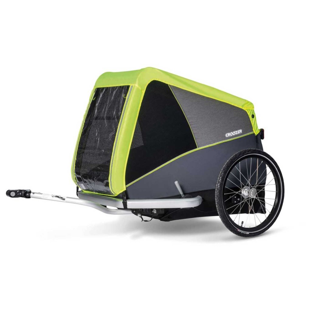 Croozer Rain Cover for Bike Trailer Dog Jokke / Dog XL - lightning yellow