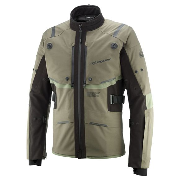 Ixon M-SKEID Motorcycle Jacket - Green / BlackRef: IX1753