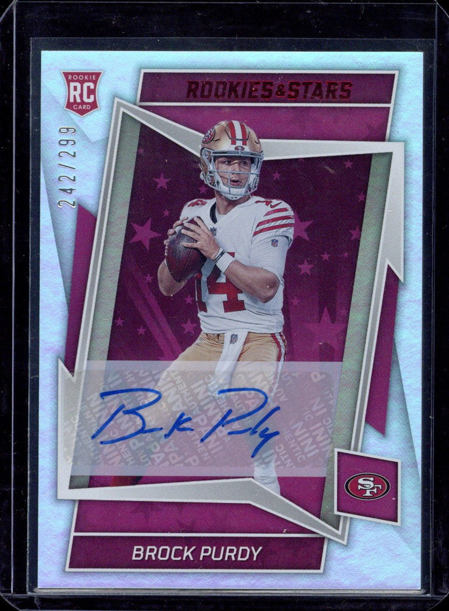 2022 Rookies Stars Purdy Auto /299