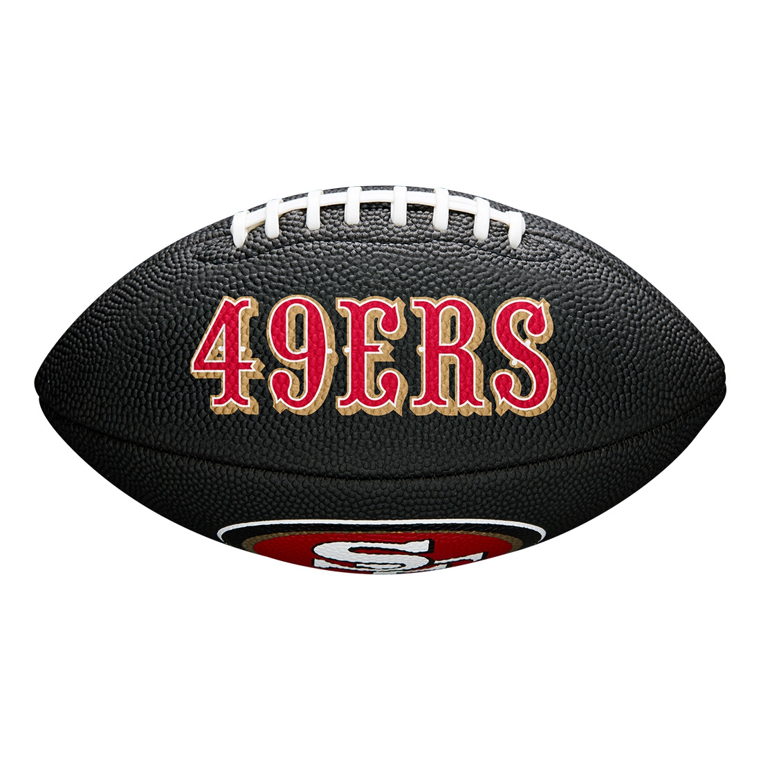 San Francisco 49ers NFL Wilson Mini Football Black