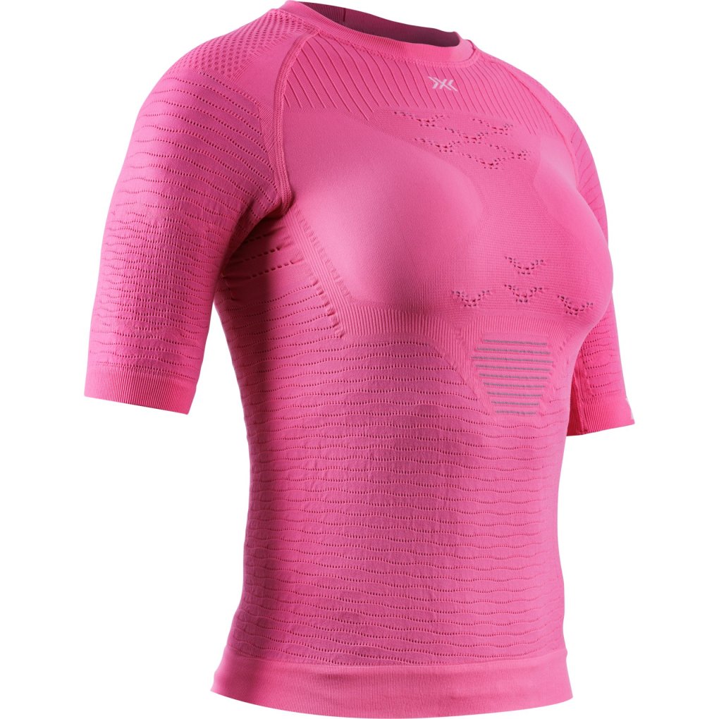 X-Bionic Effektor Running Shirt Women - neo pink/x white