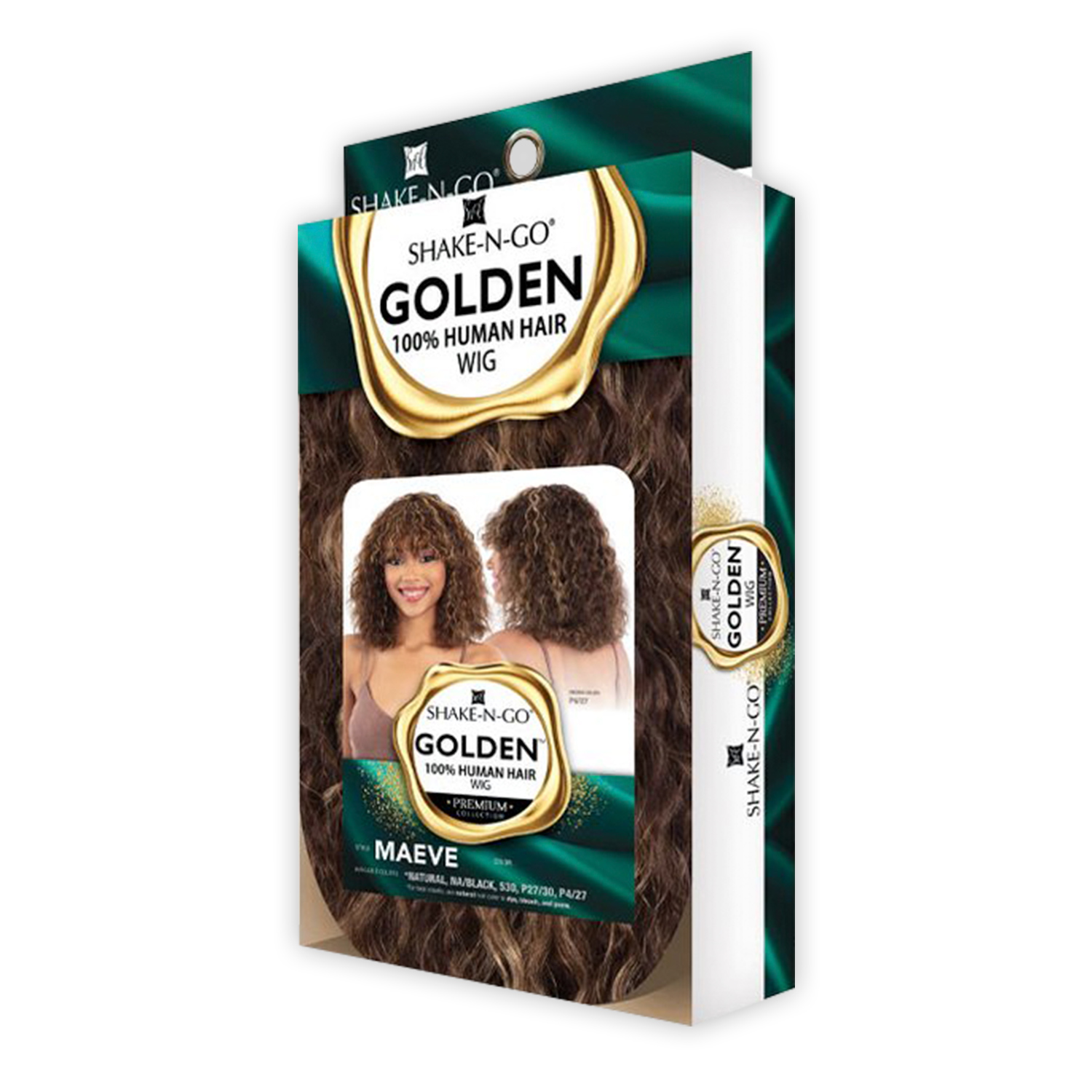 Shake-N-Go Human Hair Wig Golden Maeve