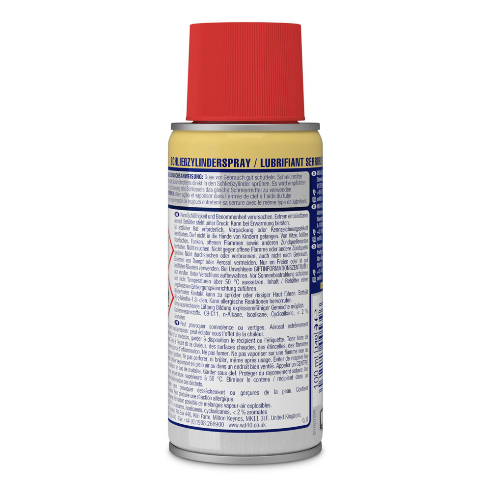WD-40 Specialist Lock Cylinder Spray - 100ml