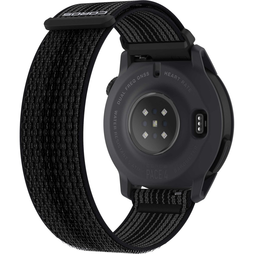 COROS PACE 4 GPS Multisports Watch - Nylon Band - Black