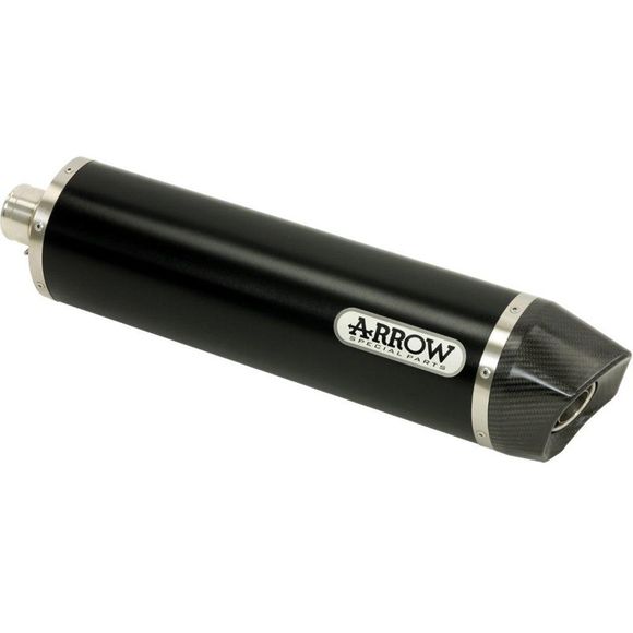Silencieux Arrow Alu dark Maxi race-tech embout carboneRef : 72614AKN