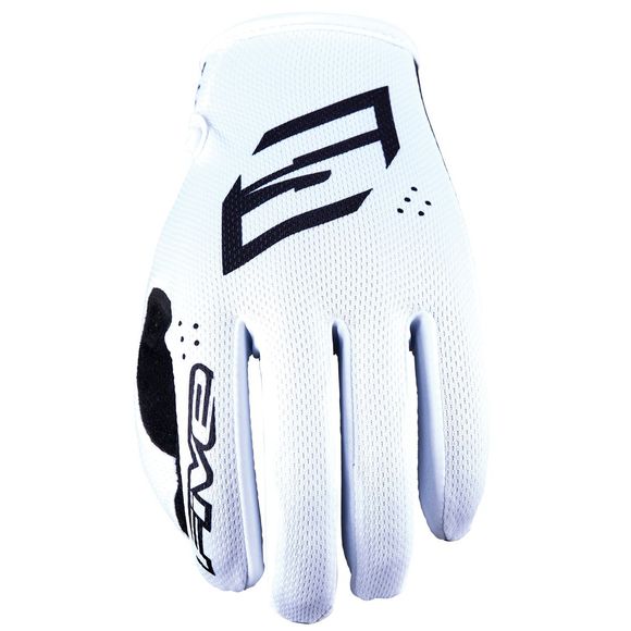 Five MXF4 cross gloves - MONO WHITE 2023 - WhiteRef: FV0332