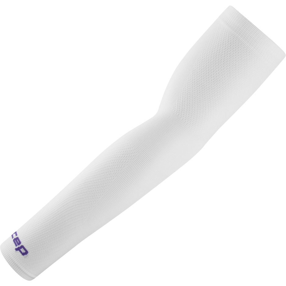 CEP Core Run Ultralight Long Arm Sleeves - white