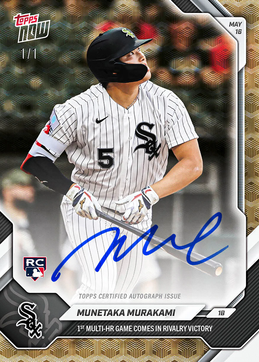Munetaka Murakami - 2026 MLB Topps NOW® - Card 210