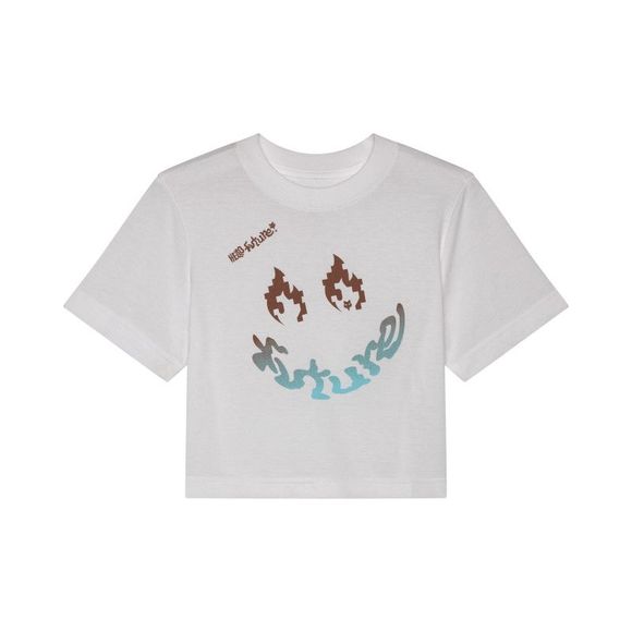 T -shirt Short sleeves Fox Hello FOX Baby - Woman - WhiteRef: FX5411