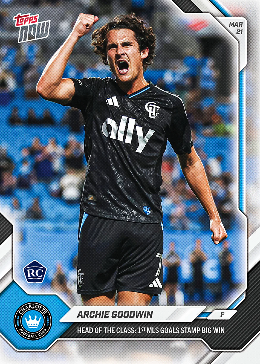 Archie Goodwin - 2026 MLS Topps NOW® - Card 17 - PR: 553
