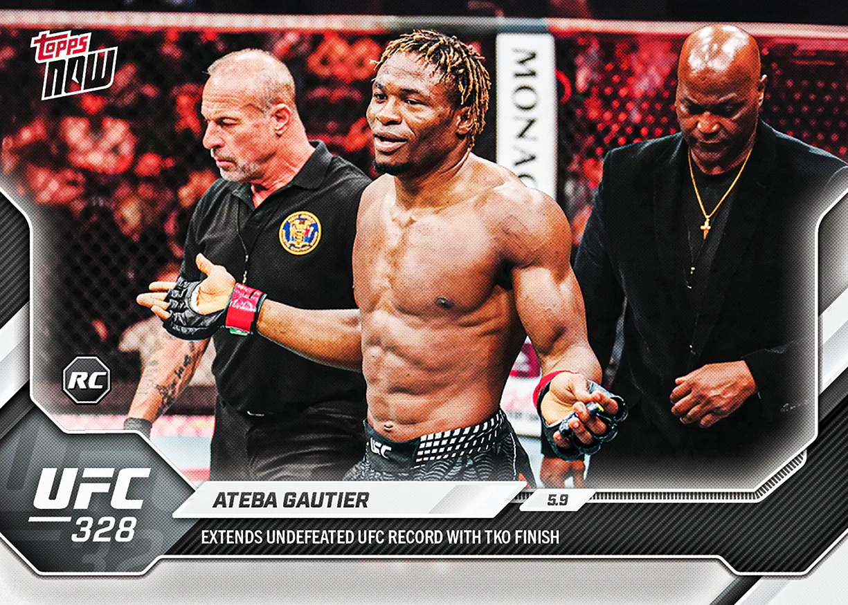 Ateba Gautier - 2026 UFC Topps NOW® - Card 17