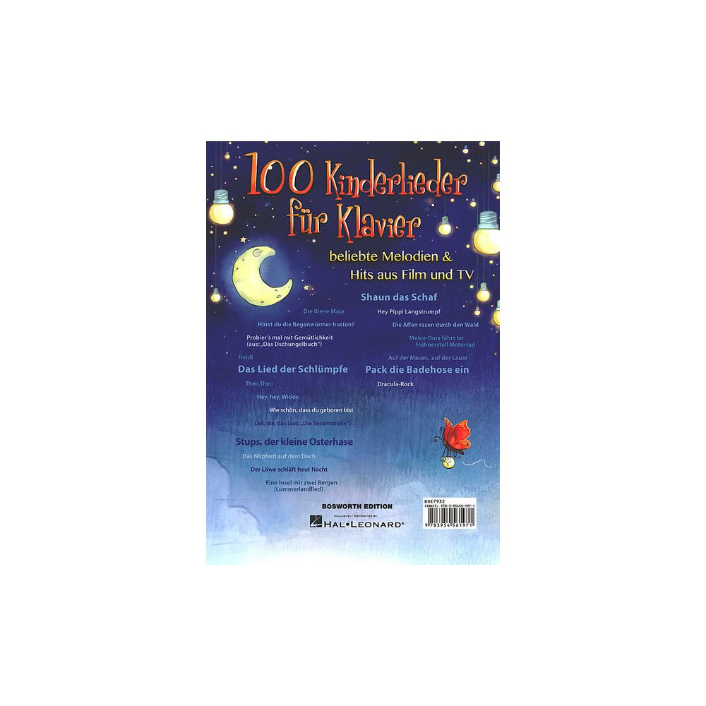 Bosworth 100 Kinderlieder für Klavier – Thomann Ireland