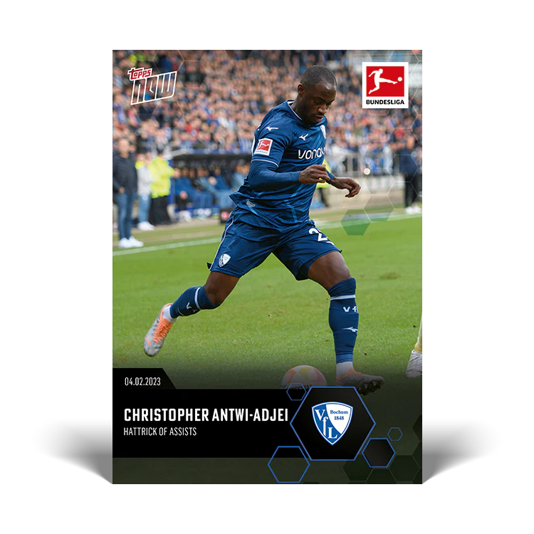 Topps UK - Hatrick of assists - Bundesliga TOPPS NOW® Card #126