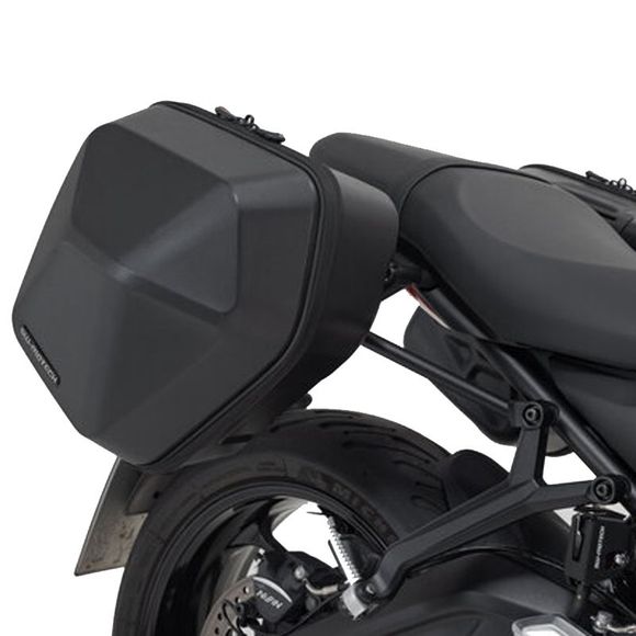 SW-MOTECH COMPLETE KIT URBAN ABS Black Case (2x16.5 liters) - BlackTRIUMPH 660 TRIDENT 660 - 2021 - 2025Ref: BC.HTA.11.842.30000/ / BC.HTA.11.842.30000/B