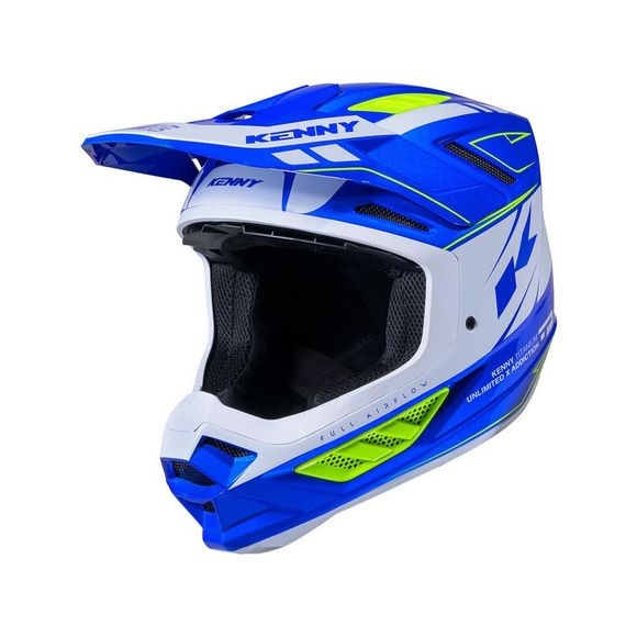 Kenny TITANIUM GRAPHIC 2026 cross helmet - Blue / MulticolorRef: KE2549