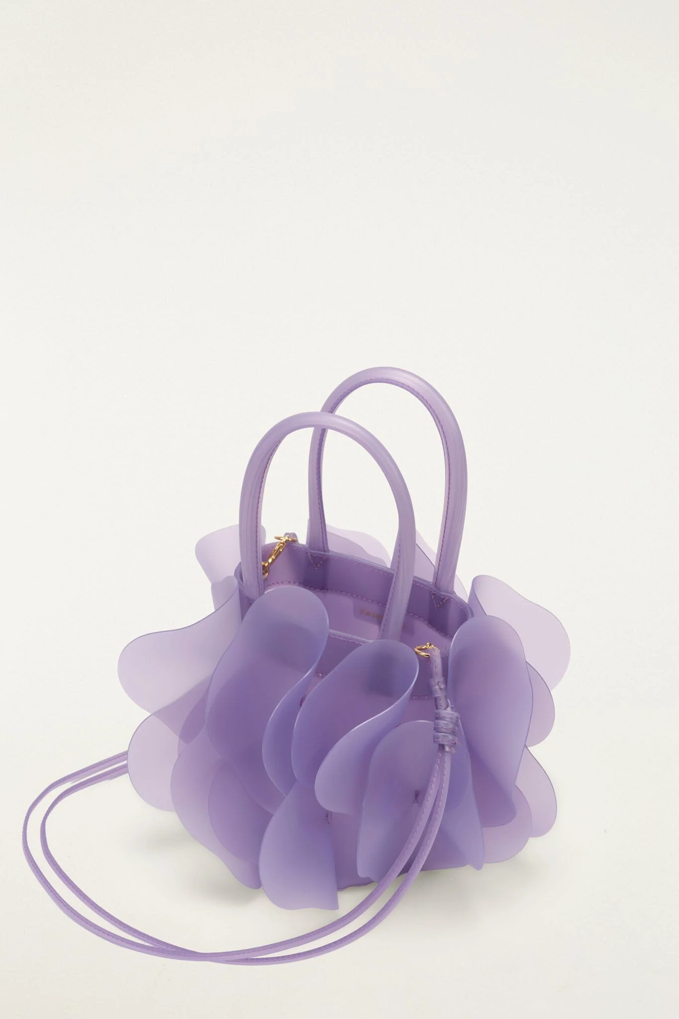 Purple Jelly Flower Bag