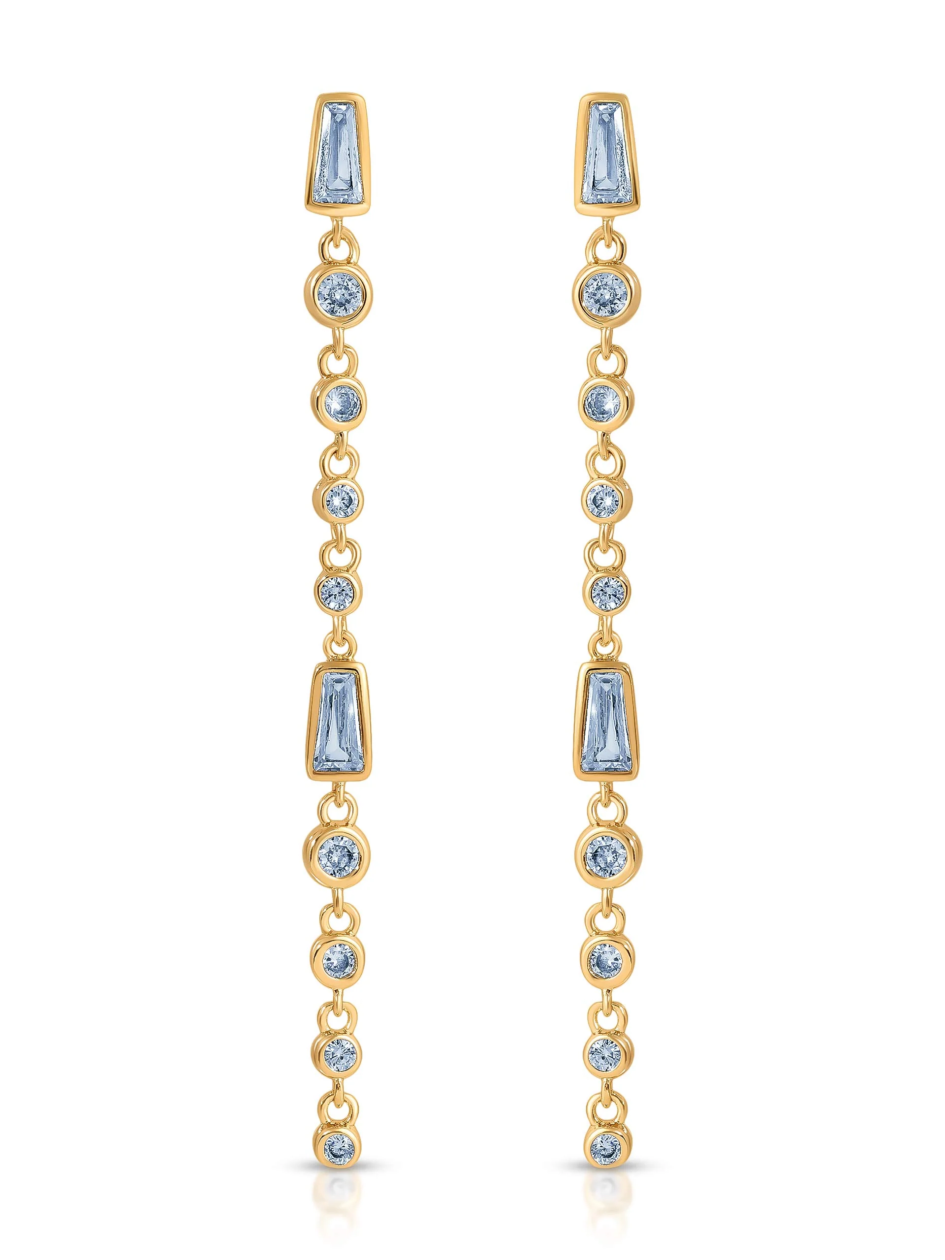 Crystal Linear Earrings