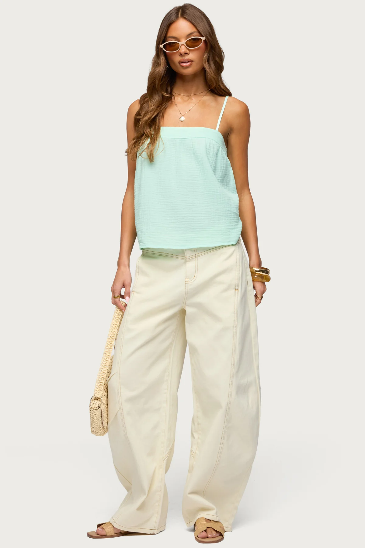 Sapphire Textured Tank Top