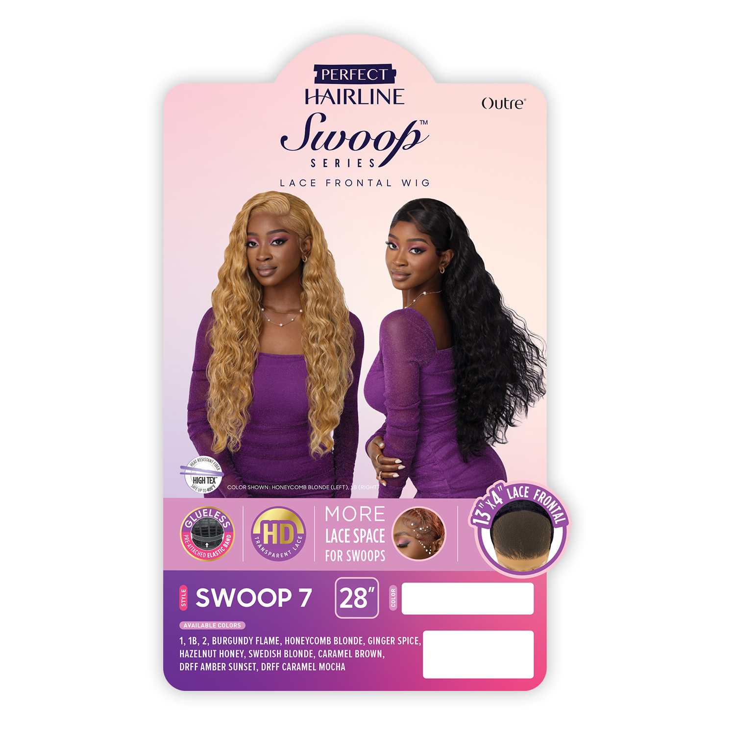 Outre HD Lace Frontal Wig Perfect Hairline Glueless Fully Hand-Tied 13X4 Swoop Series Swoop7