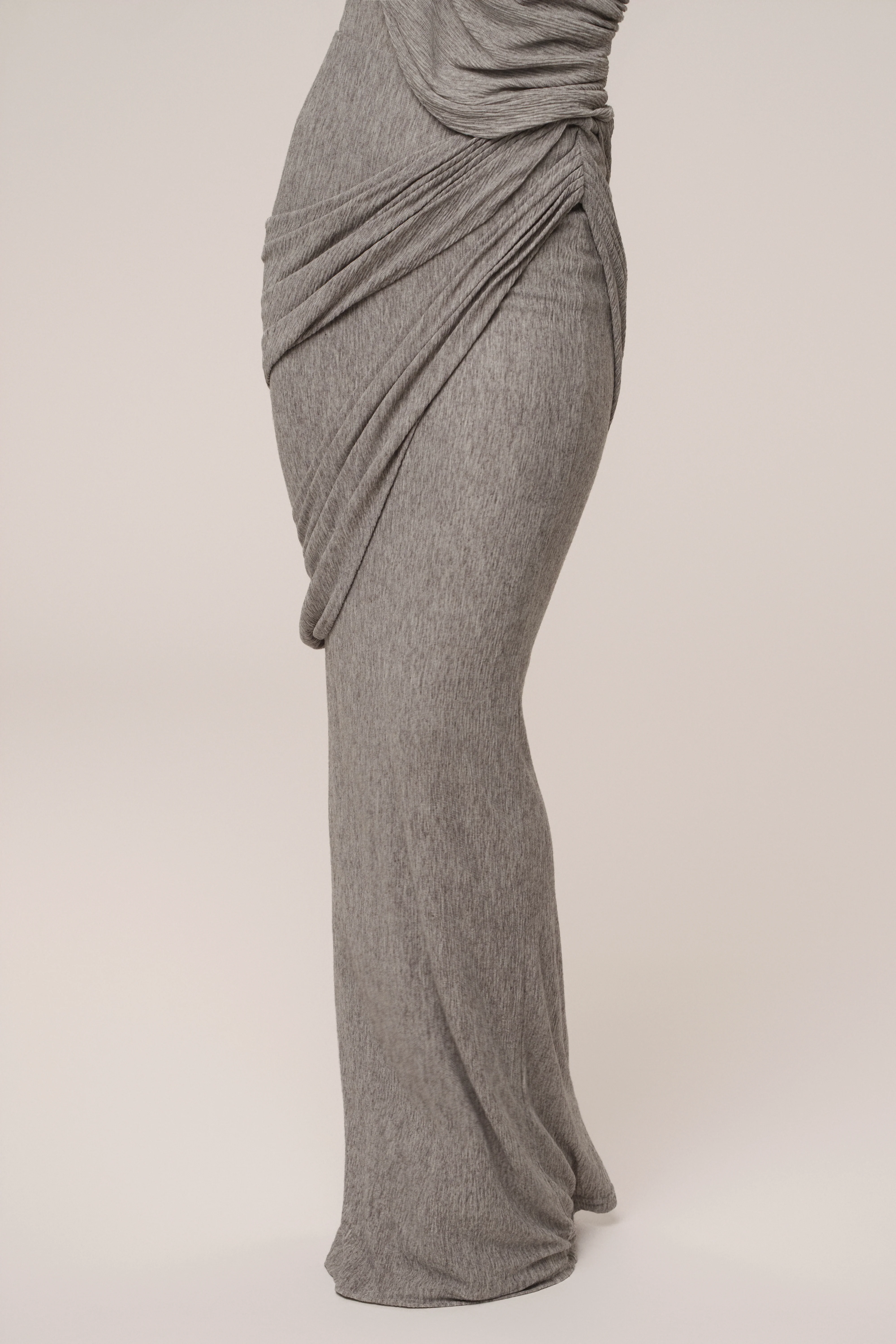 Grey Paradise Hills Maxi Skirt