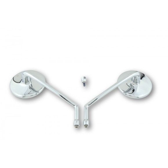 Rétroviseur Highsider CLASSIC CHROME (la paire) Universel - GrisRef : HGI0037 / 301-007