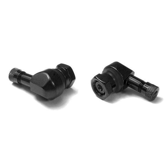 Universal aluminum elbow Chaft valve - blackRef: CF0260