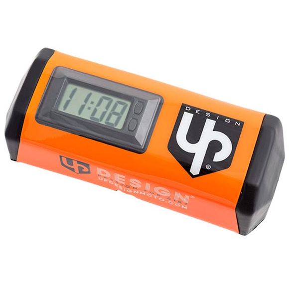 UP Design Handlebar Pad Integrated Clock Universal - OrangeRef: UPD0004 / 88MOUSSHORLBC