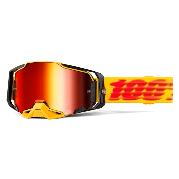 100% ARMEGA Tetsu cross mask - Red Mirror Screen 2025 - Yellow / RedRef: CE1461 / 50005-00042