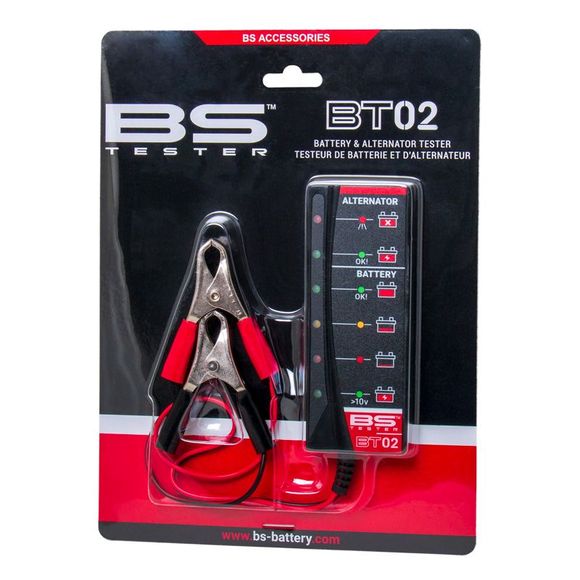 BS Battery Load Tester BATTERY AND ALTERNATOR BT02 UniversalRef: 1080710
