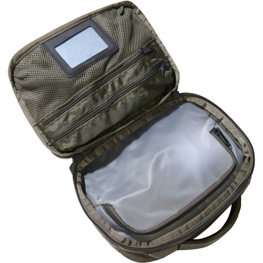 The North Face Base Camp Voyager Wash Bag - New Taupe Green/TNF Black