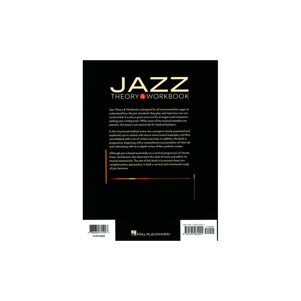 Hal Leonard Jazz Theory & Workbook – Thomann Ireland