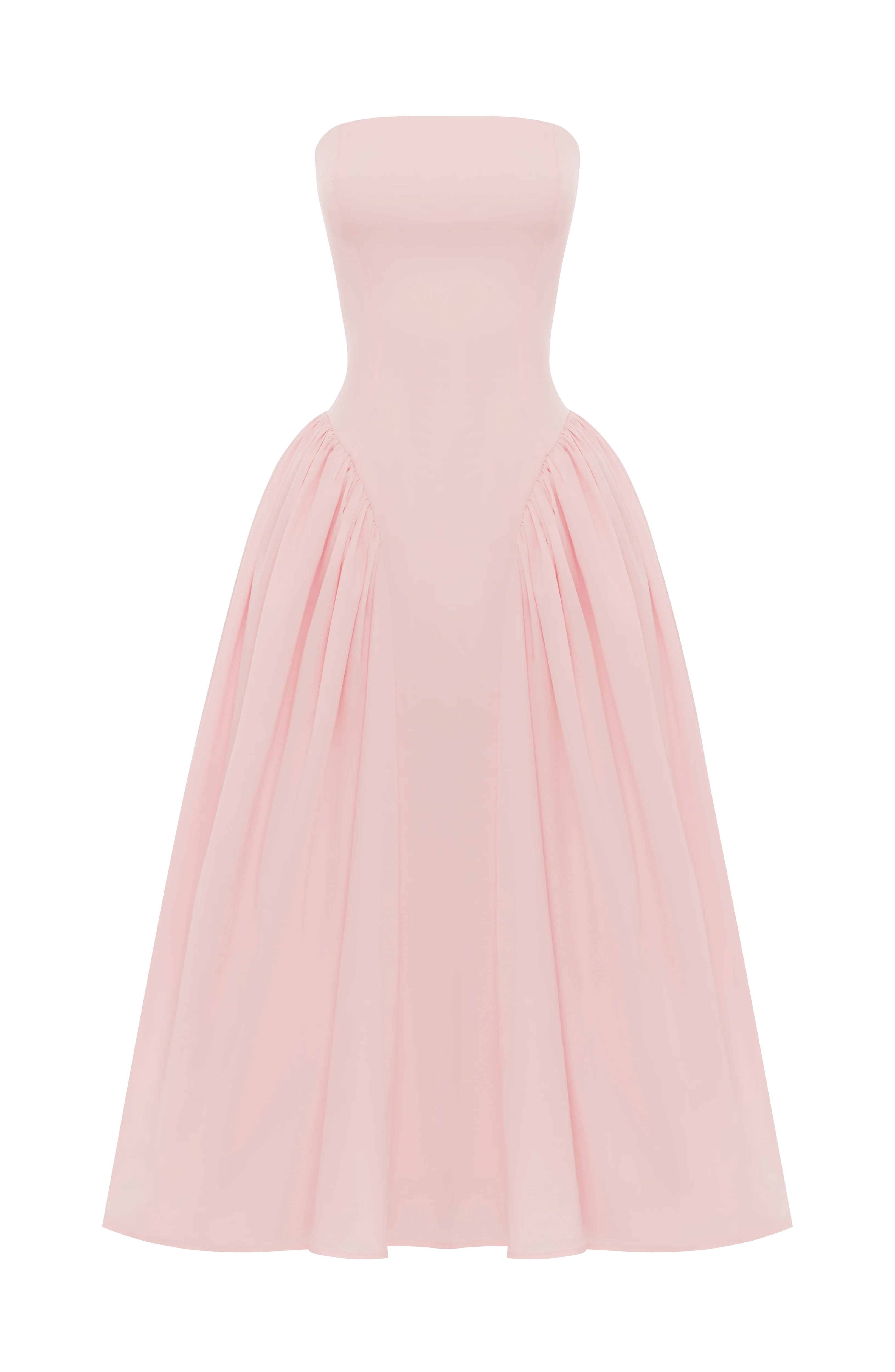 Darla Midi Dress - Blush