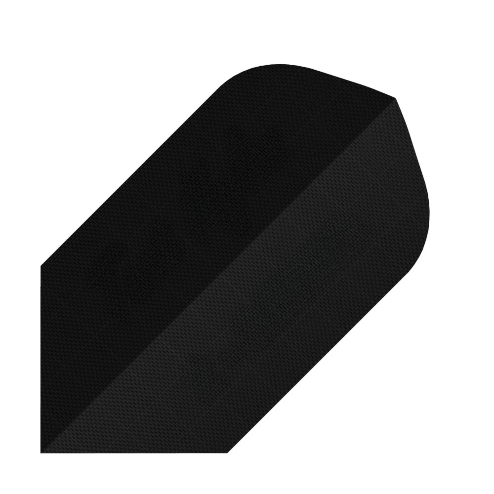 Nylon Fabric Flights - Slim - BLACK